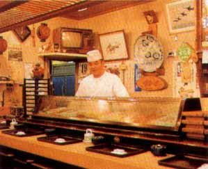 寿司割ぽう きくち 店内